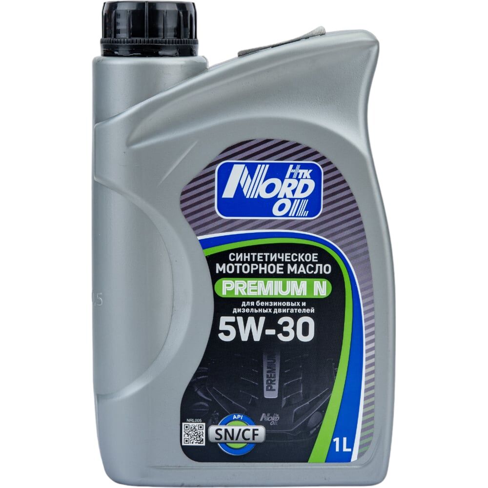 Моторное масло NORD OIL Premium N 5W-30 SN/CF