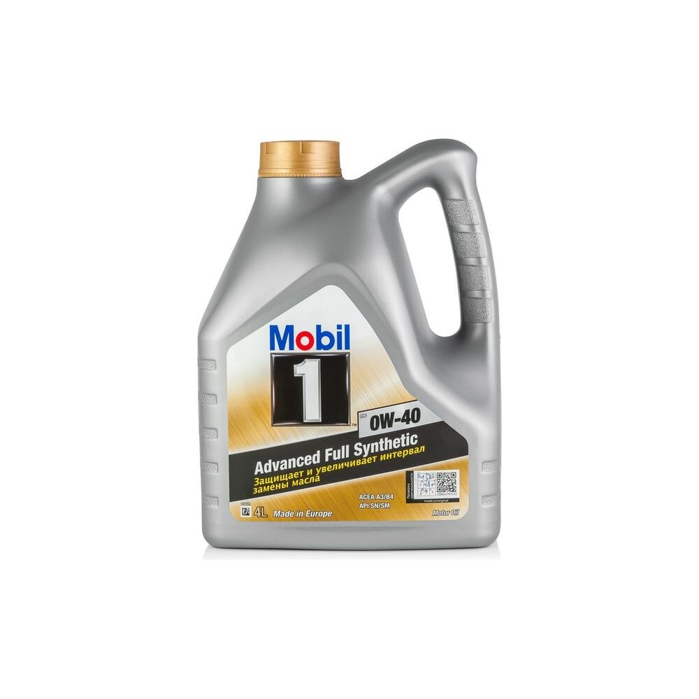 Синтетическое моторное масло MOBIL 1 FS 0W-40