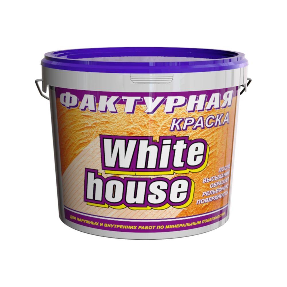 Фактурная морозоустойчивая краска White House 14211