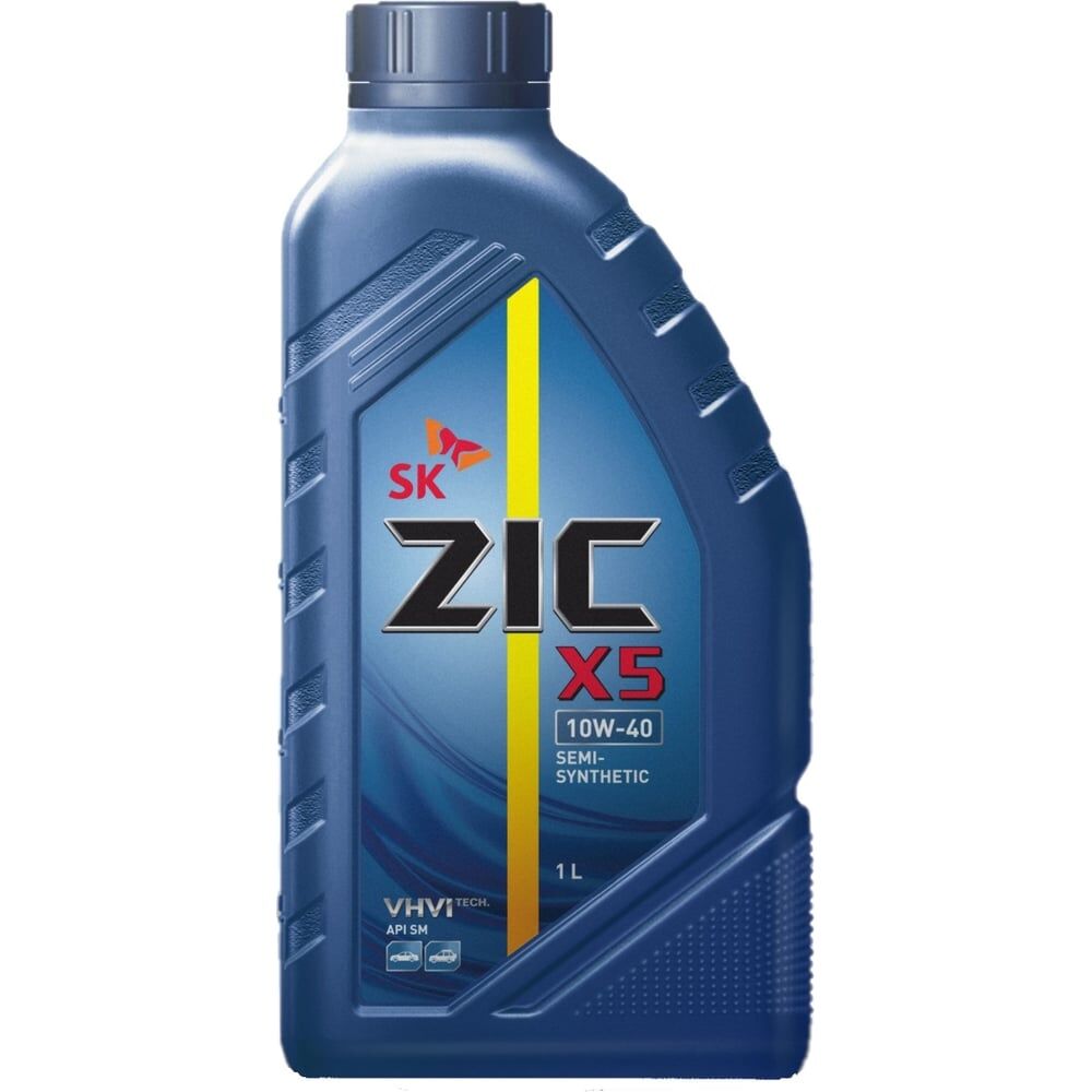 Полусинтетическое масло для дизельных двигателей легковых авто zic X5 10w40 Diesel