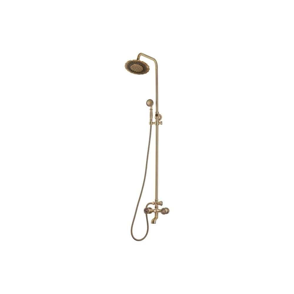 Комплект для ванной и душа Bronze de Luxe 10121DF