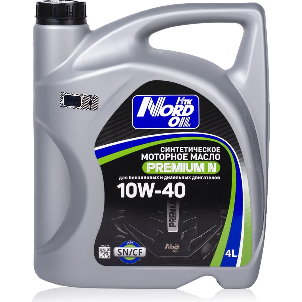 Моторное масло NORD OIL Premium N 10W-40, SN/CF