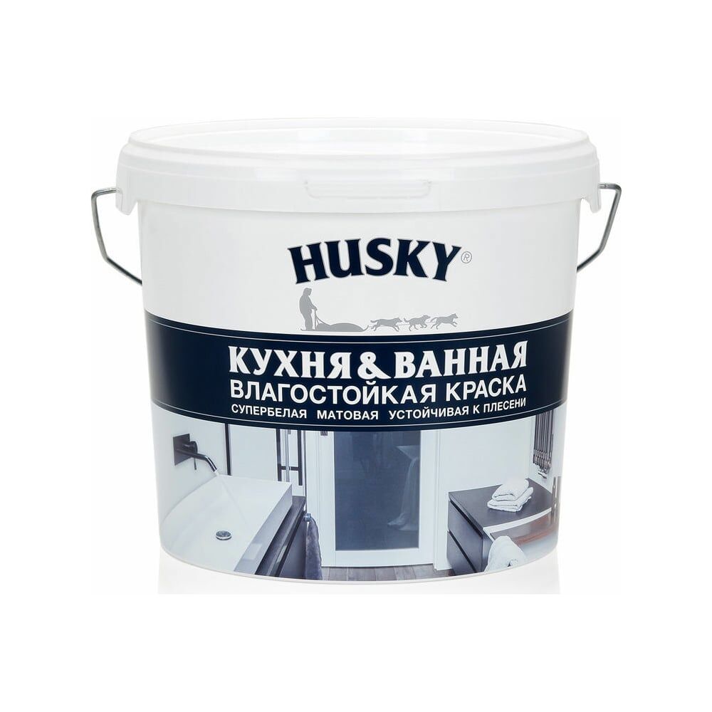 Краска для кухонь и ванных комнат HUSKY 32504