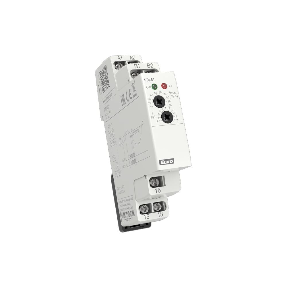 Реле контроля тока ELKO EP PRI-51/0,1-10A