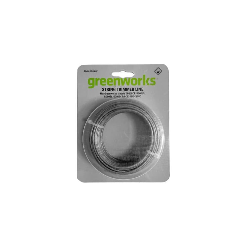 Леска для триммера GreenWorks 2926607