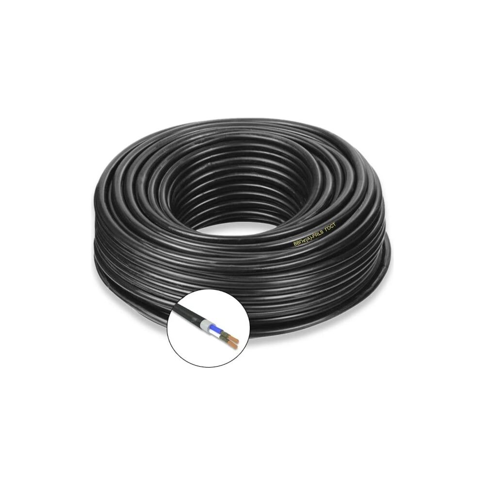 Силовой кабель ПРОВОДНИК ВВГнгA-FRLS 2x6 мм2, 30м