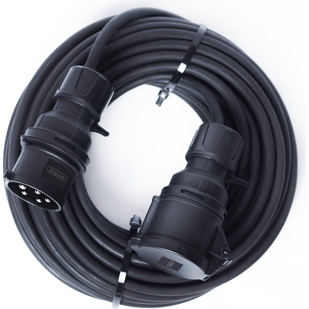 Удлинитель шнур энаргит КГ515-30-1-44-BLACK
