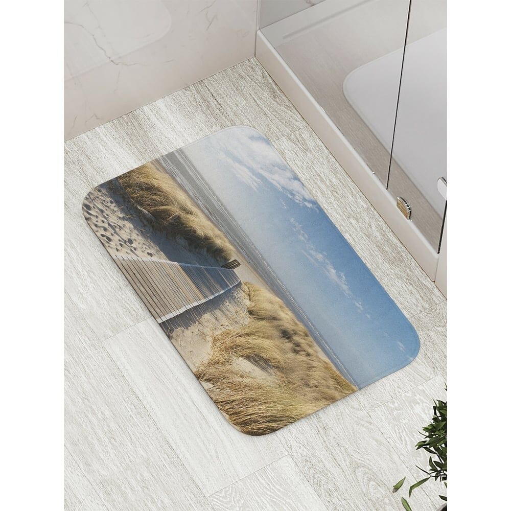Противоскользящий коврик для ванной, сауны, бассейна JOYARTY Морская дорожка