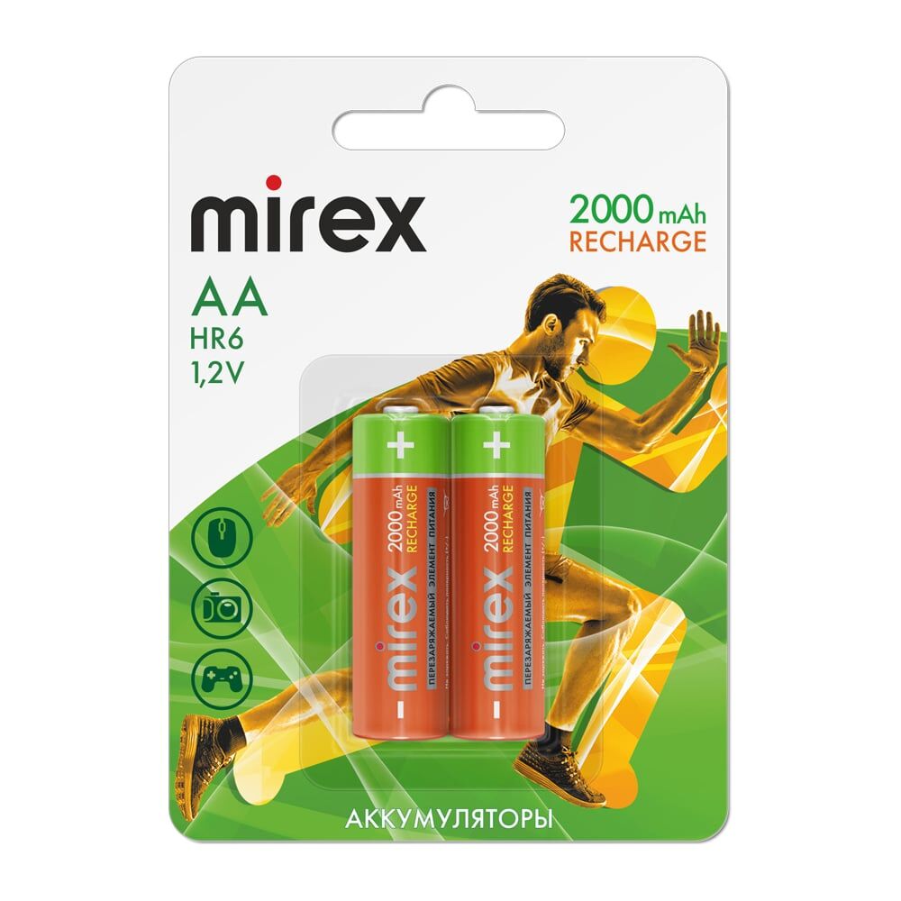 Аккумулятор Mirex 23702-HR6-20-E2