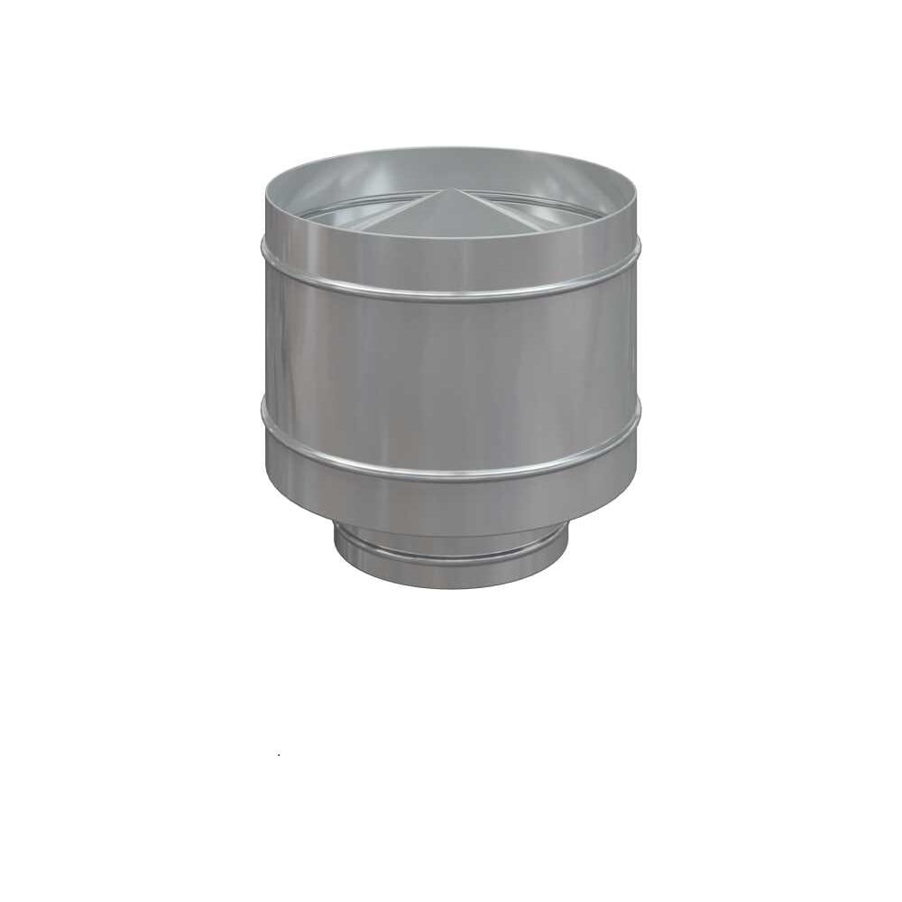 Антиветровой изолтрованный дефлектор РОССТИН D200-250 К (304-0,5/430-0,5)