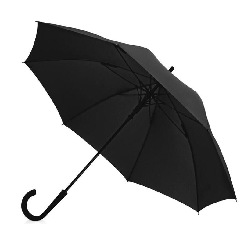 Зонт Bergen полуавтомат черный (989007) NoName