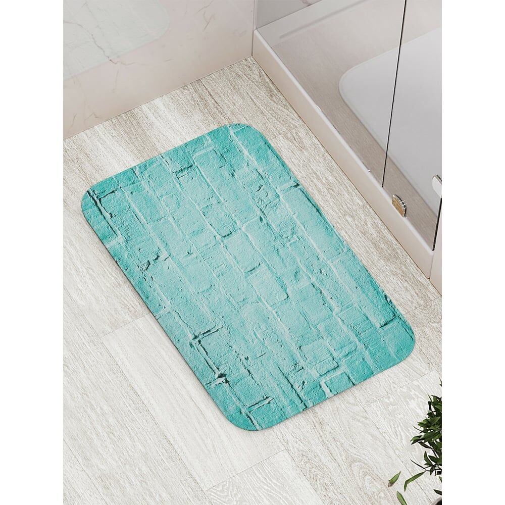 Противоскользящий коврик для ванной, сауны, бассейна JOYARTY Зеленая стена