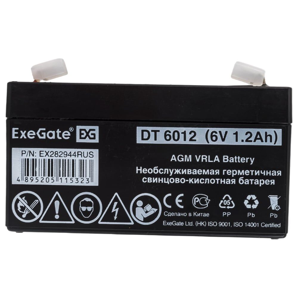 Аккумуляторная батарея ExeGate DT 6012