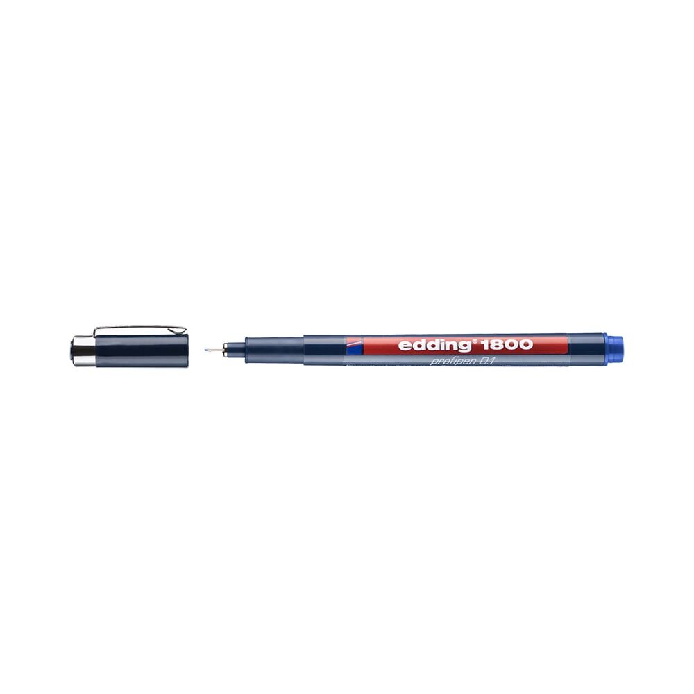 Капиллярная ручка-фломастер для черчения EDDING E-1800-0.1#3