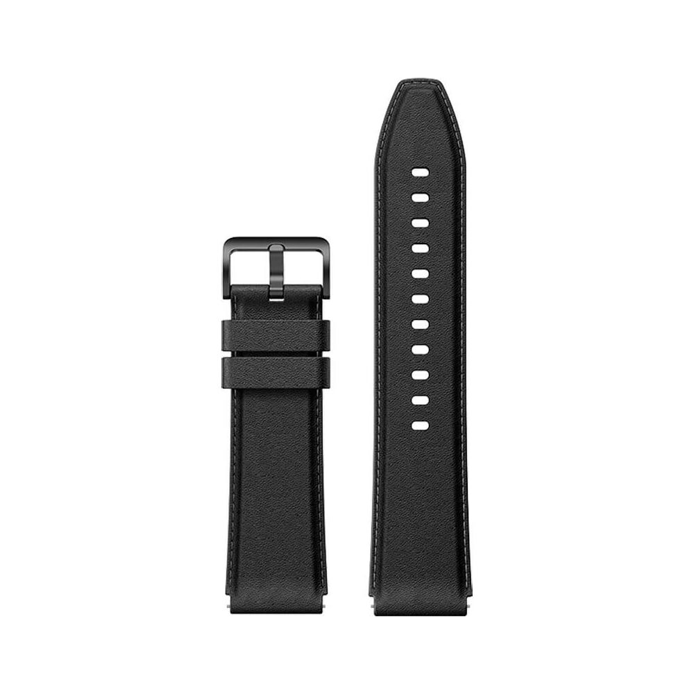Кожаный ремешок для смарт-часов Xiaomi Watch S1 Strap Leather Black