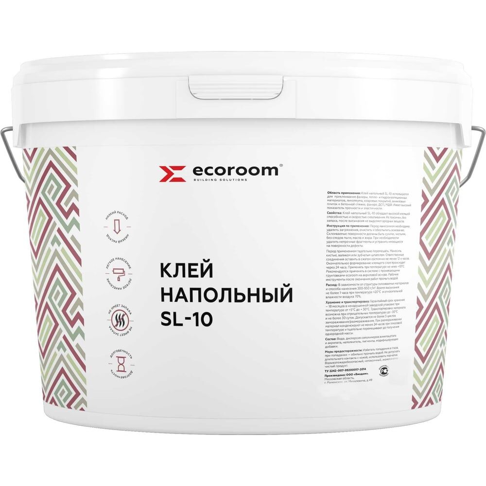 Напольный клей ECOROOM E-Клей-426/10