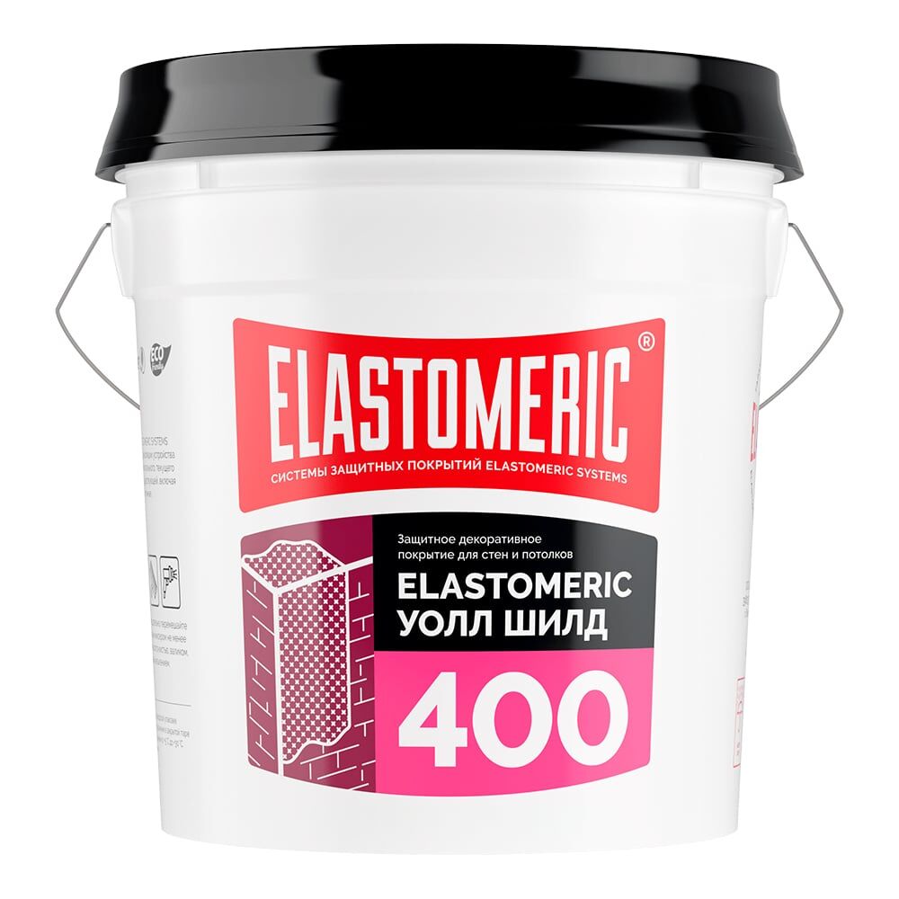 Универсальная эластичная защитная краска Elastomeric Systems 400 WALL SHIELD