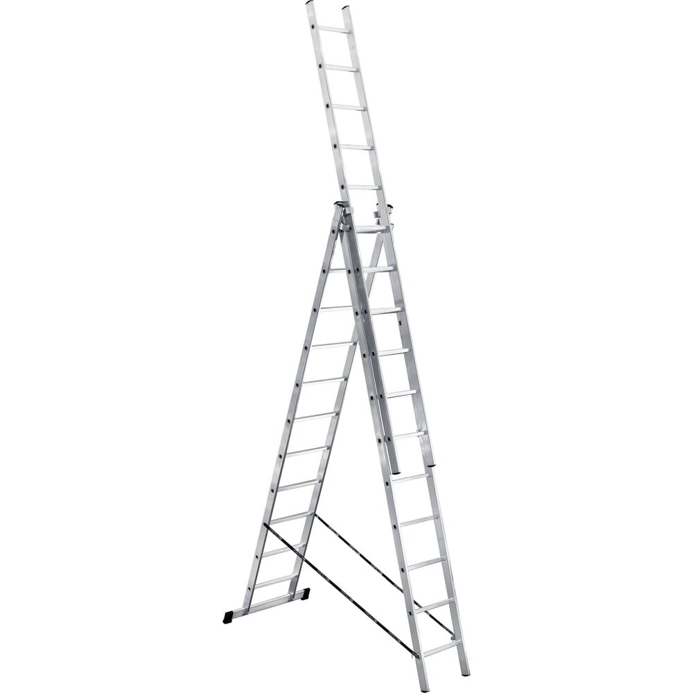 Алюминиевая трехсекционная лестница UFUK 411311