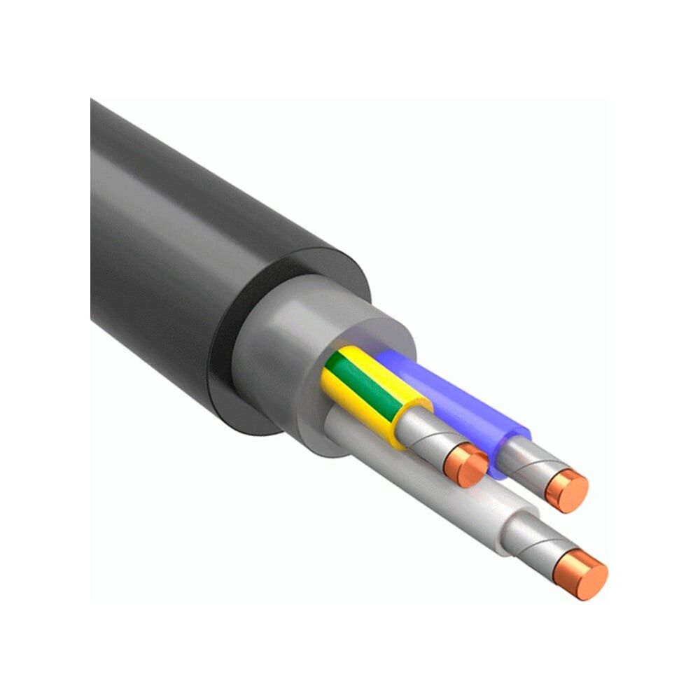Силовой огнестойкий кабель МКЗ ппгнг(а)-frhf 3x6ок 0,66кв (n, pe) 100 (м)