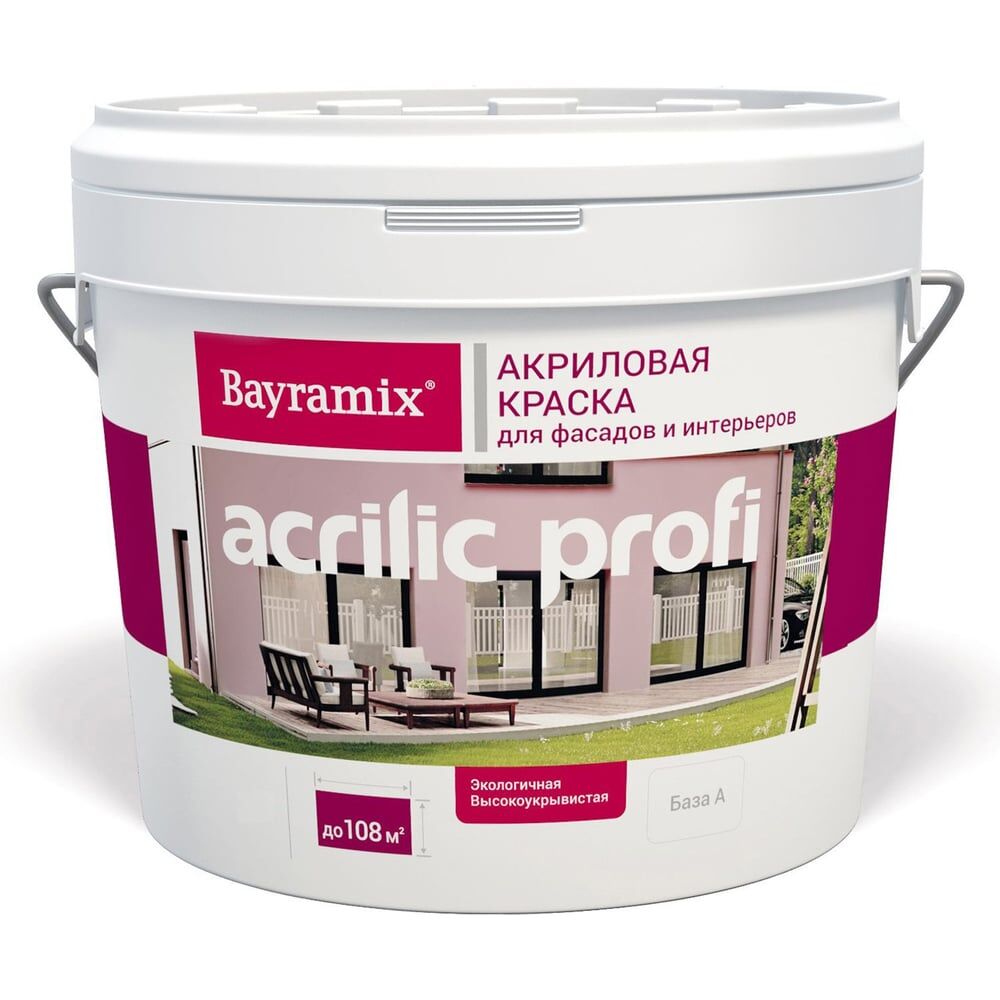Вододисперсионная краска Bayramix Acrilic Profi