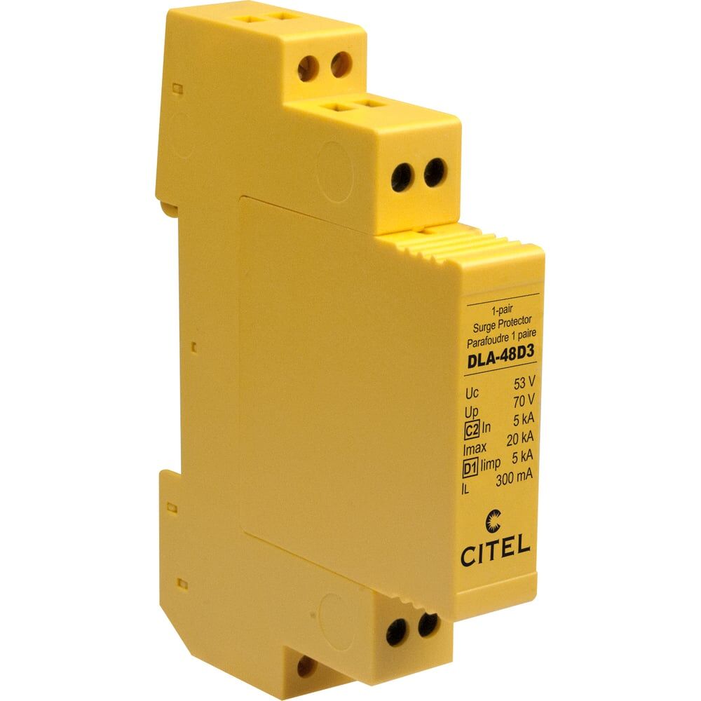 Устройство защиты от импульсных перенапряжений для защиты витой пары Citel DLA-48D3 6403021