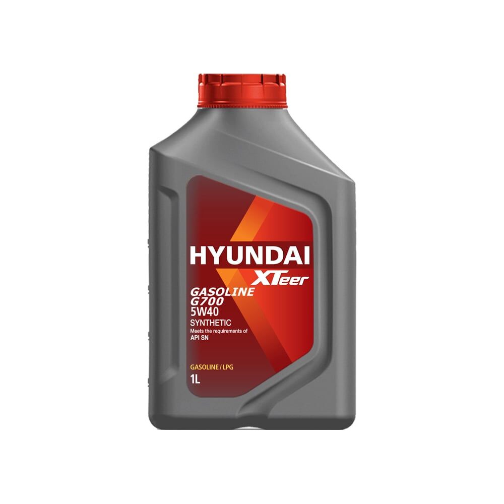 Синтетическое моторное масло HYUNDAI XTeer XTeer Gasoline G700 5W40 SN