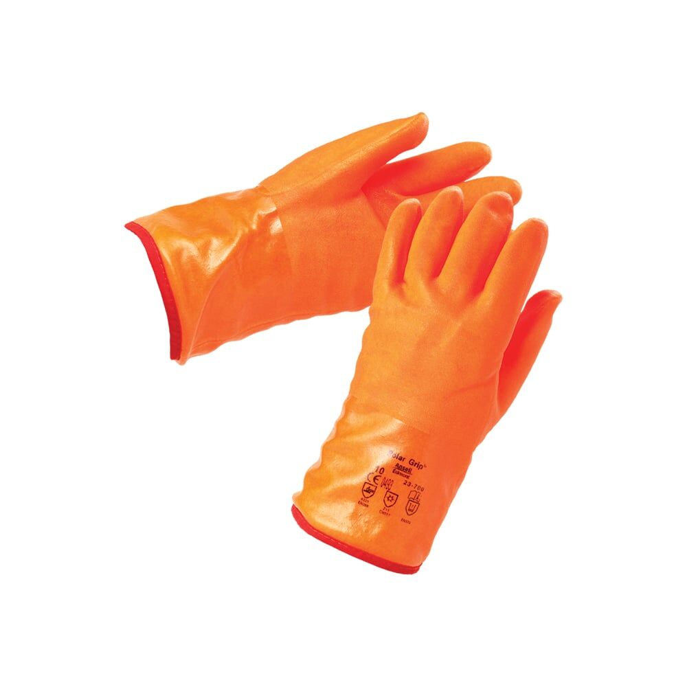 Зимние влагостойкие перчатки Ansell ActivArmr Polar Grip