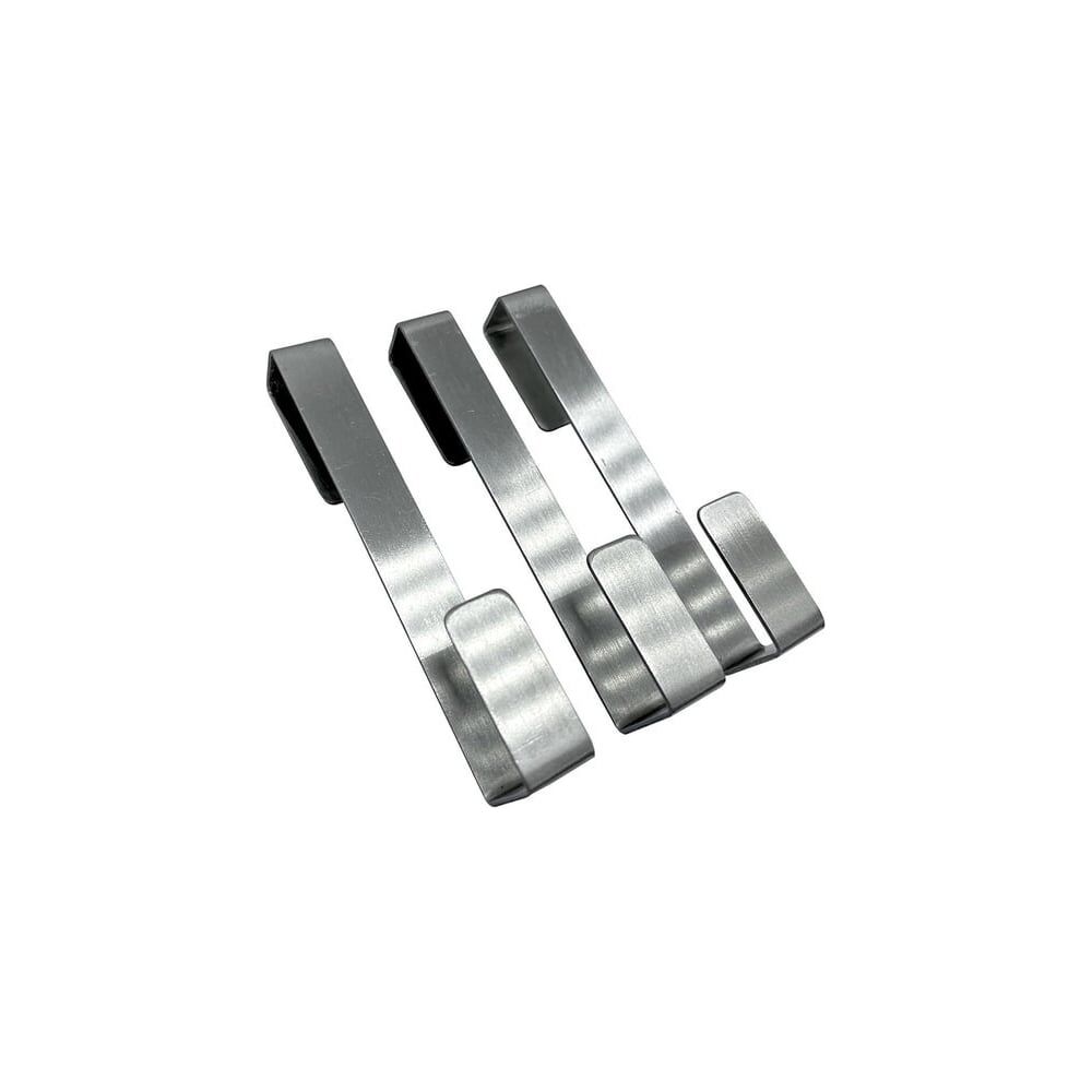 Набор крючков UNISTOR DREK нержавеющая сталь, 1.2x2х9 см