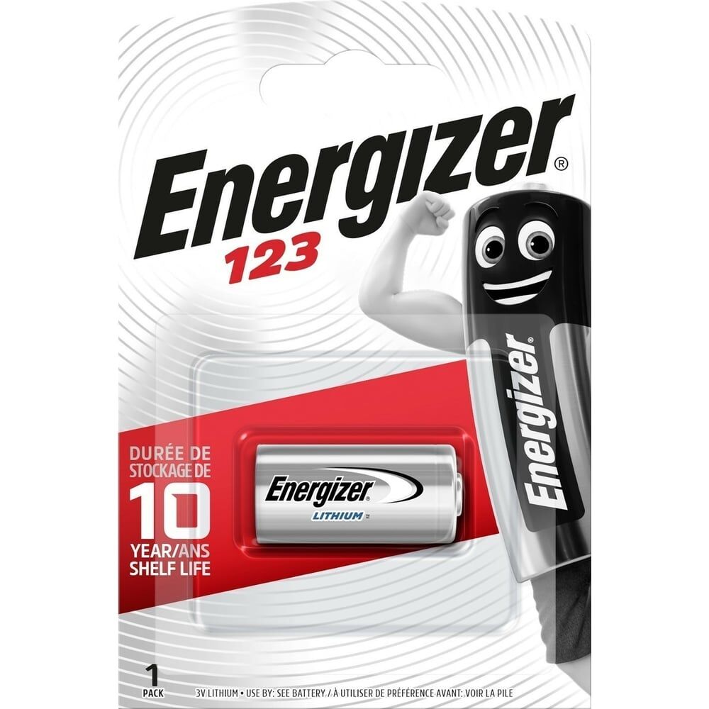 Батарейка Energizer 123A бл/1 щелочная