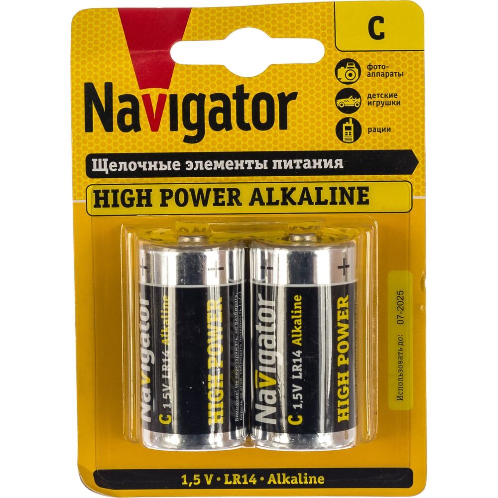 Батарейка Navigator 94 754 NBT-NE-LR14-BP2