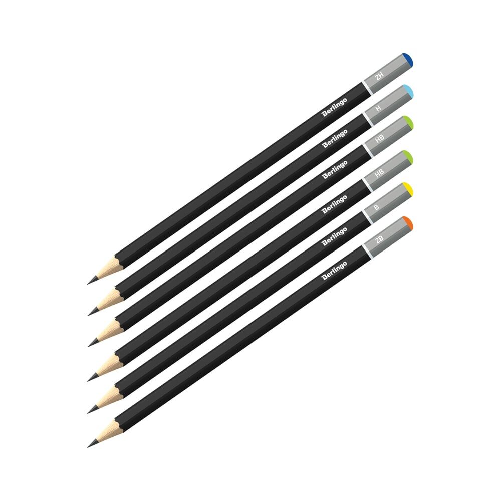 Набор чернографитных карандашей Berlingo BS01206
