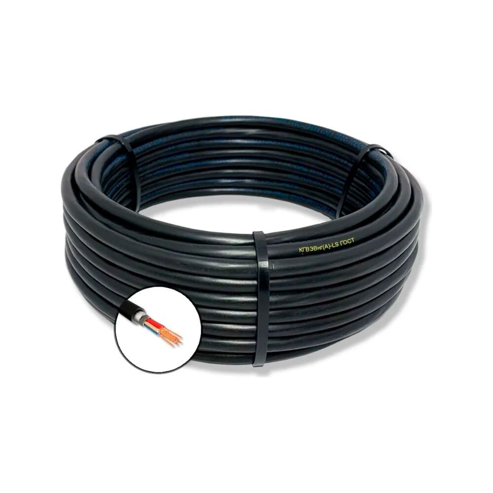 Гибкий кабель ПРОВОДНИК кгвэвнг(a)-ls 7x1.5 мм2, 100м