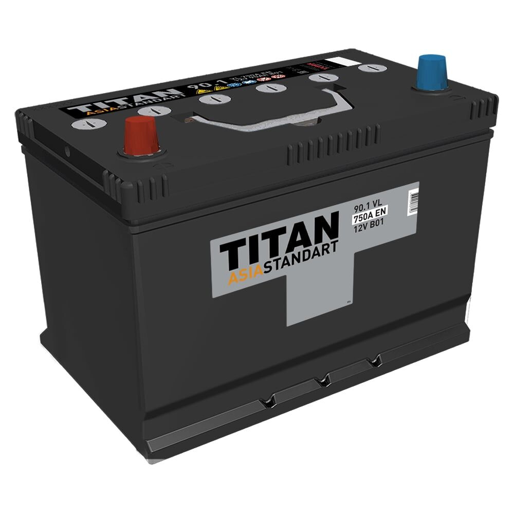 Аккумулятор TITAN ASIA STANDART 90.1 VL B01