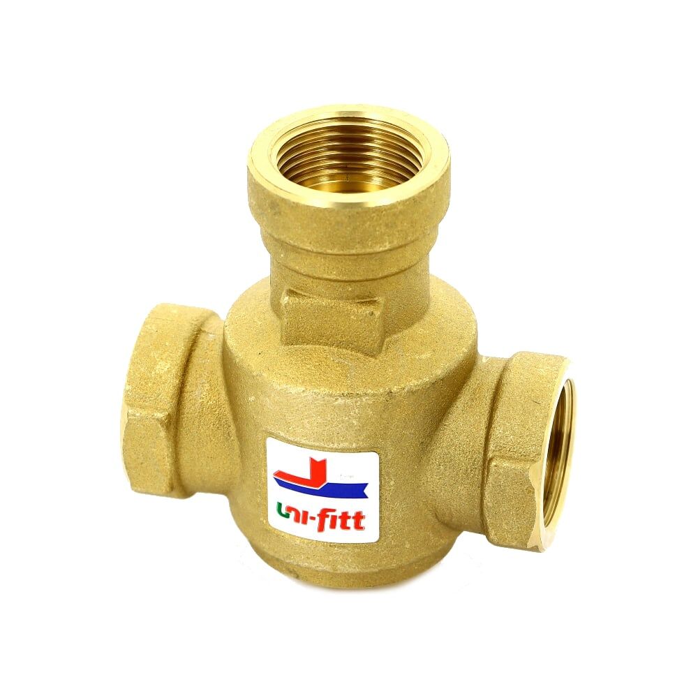 Трехходовой термостатический клапан для напольных котлов Uni-Fitt Kvs 9