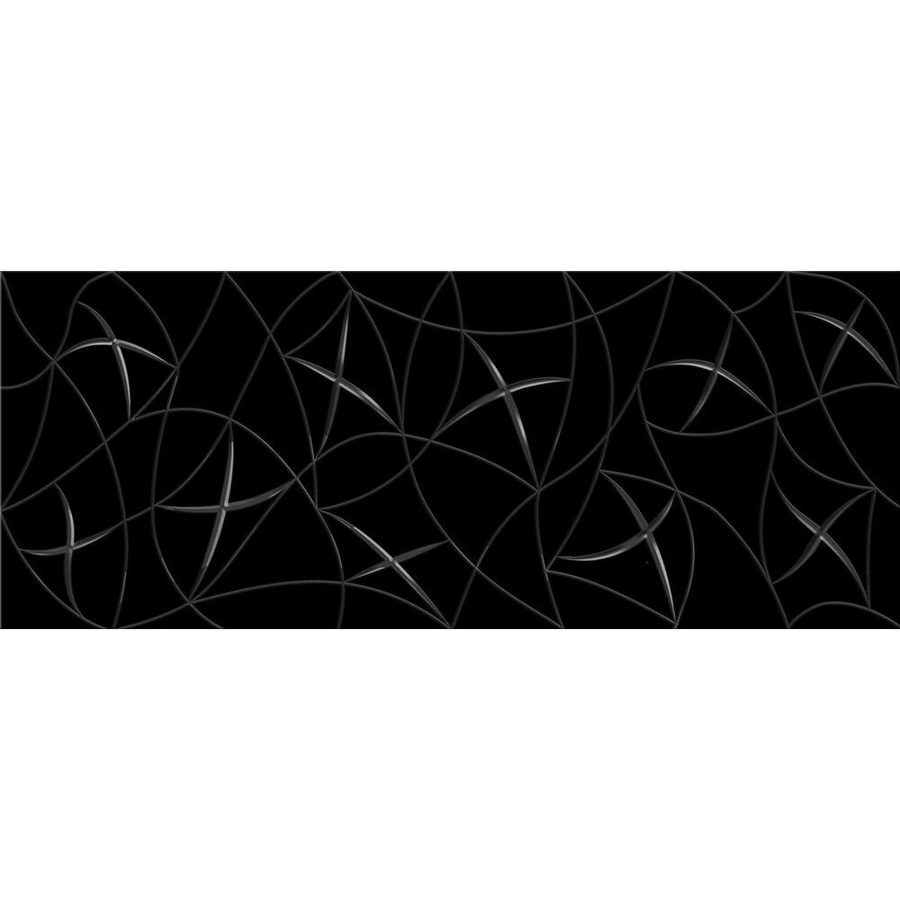 Декор Azori Ceramica vela nero stella, 20.1x50.5 см