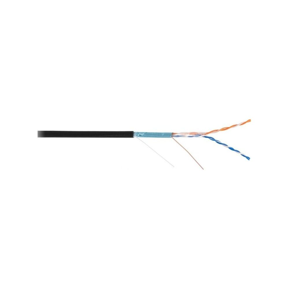 Одножильный медный кабель NETLAN EC-UF002-5-PE-BK