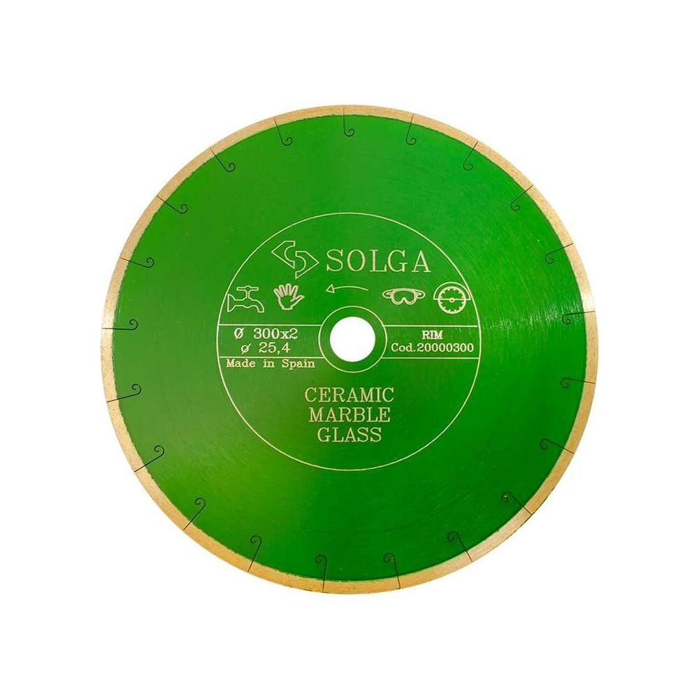 Алмазный диск Solga Diamant CERAMICS, MARBLE