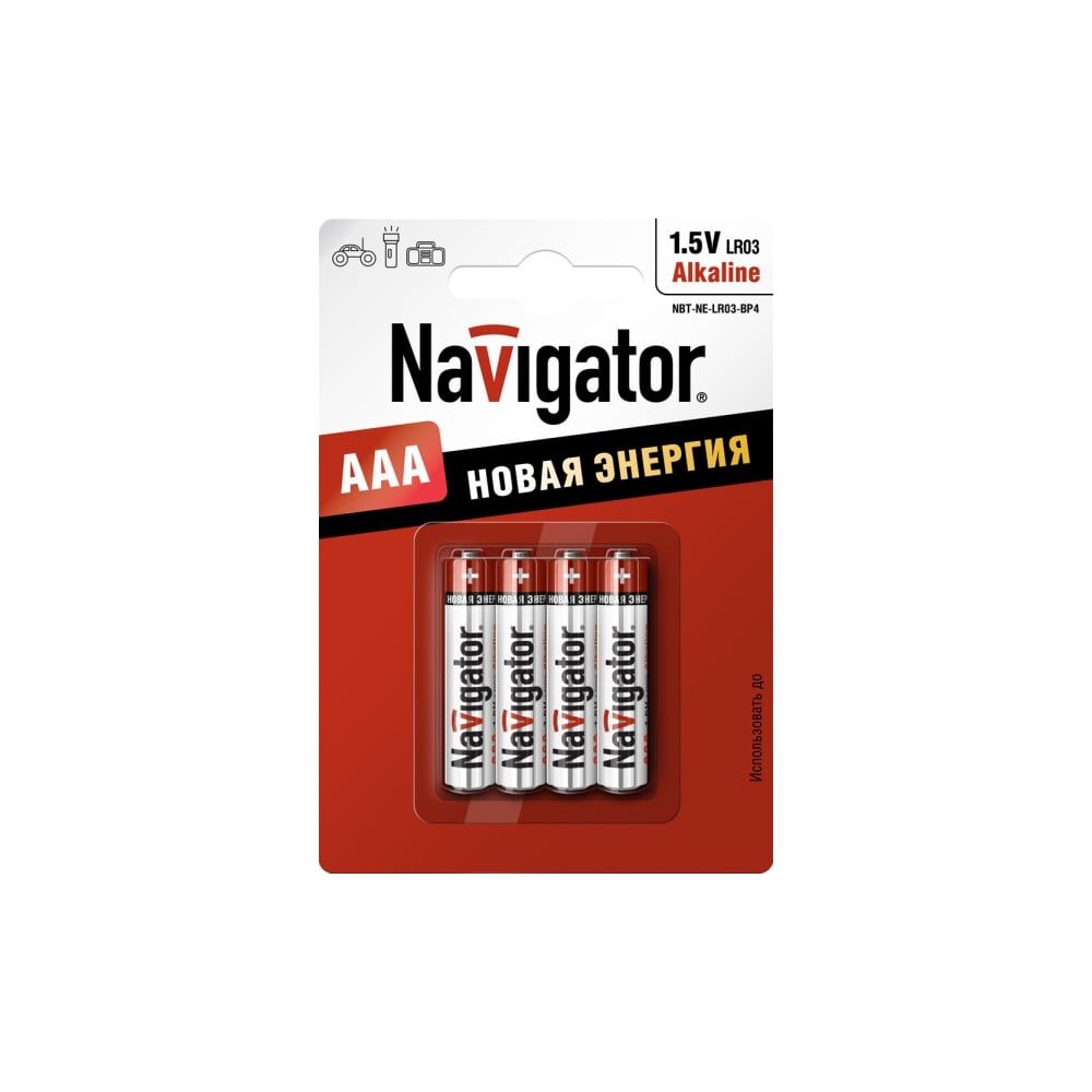 Батарейка Navigator 94 751 NBT-NE-LR03-BP4