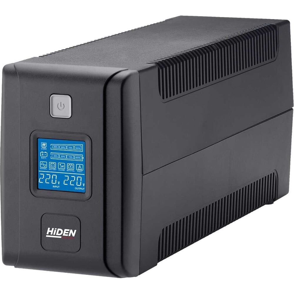 Ибп Hiden 8xIEC C13 LСD, USB ULI1200С 1200ВА/720Вт