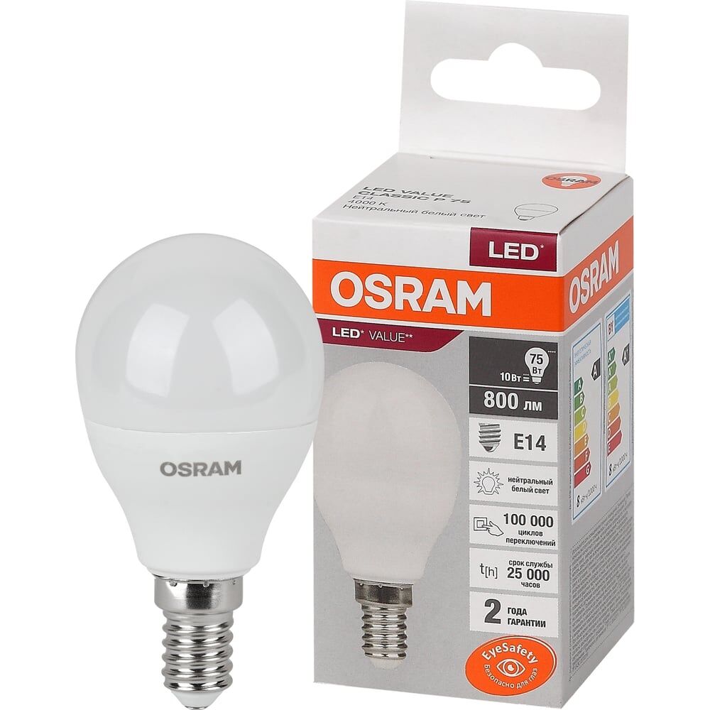 Светодиодная лампа Osram LED Value P