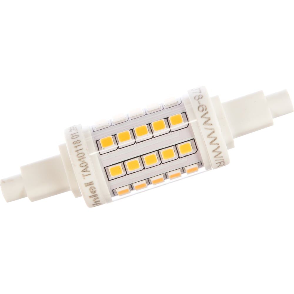 Светодиодная лампа Uniel LED-J78-6W/WW/R7s/CL PLZ06WH