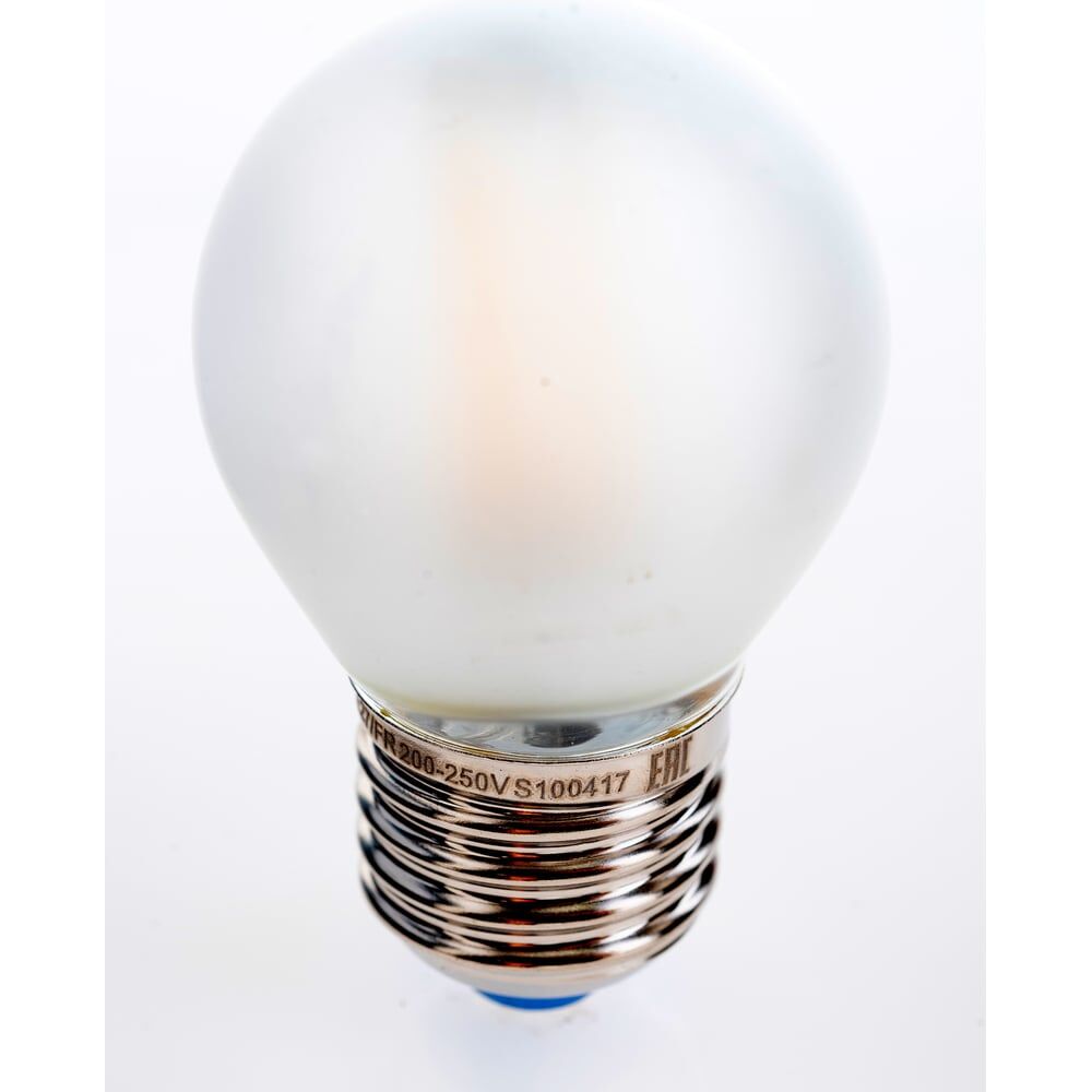 Светодиодная лампа Uniel LED-G45-6W/WW/E27/FR PLS02WH