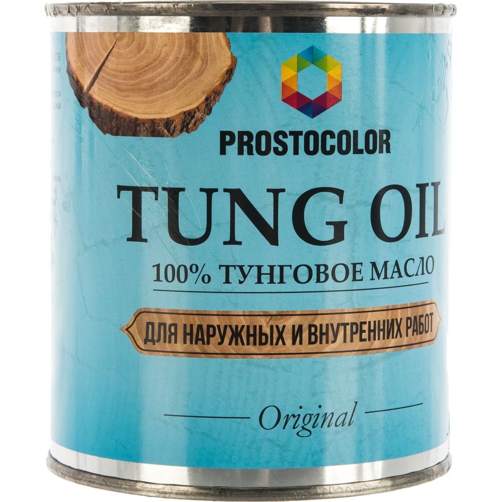 Тунговое масло ПРОСТОКОЛОР TUNG OIL 100%