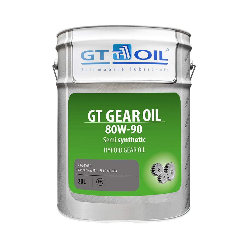Масло GT OIL Gear Oil SAE 80W-90 API GL-4