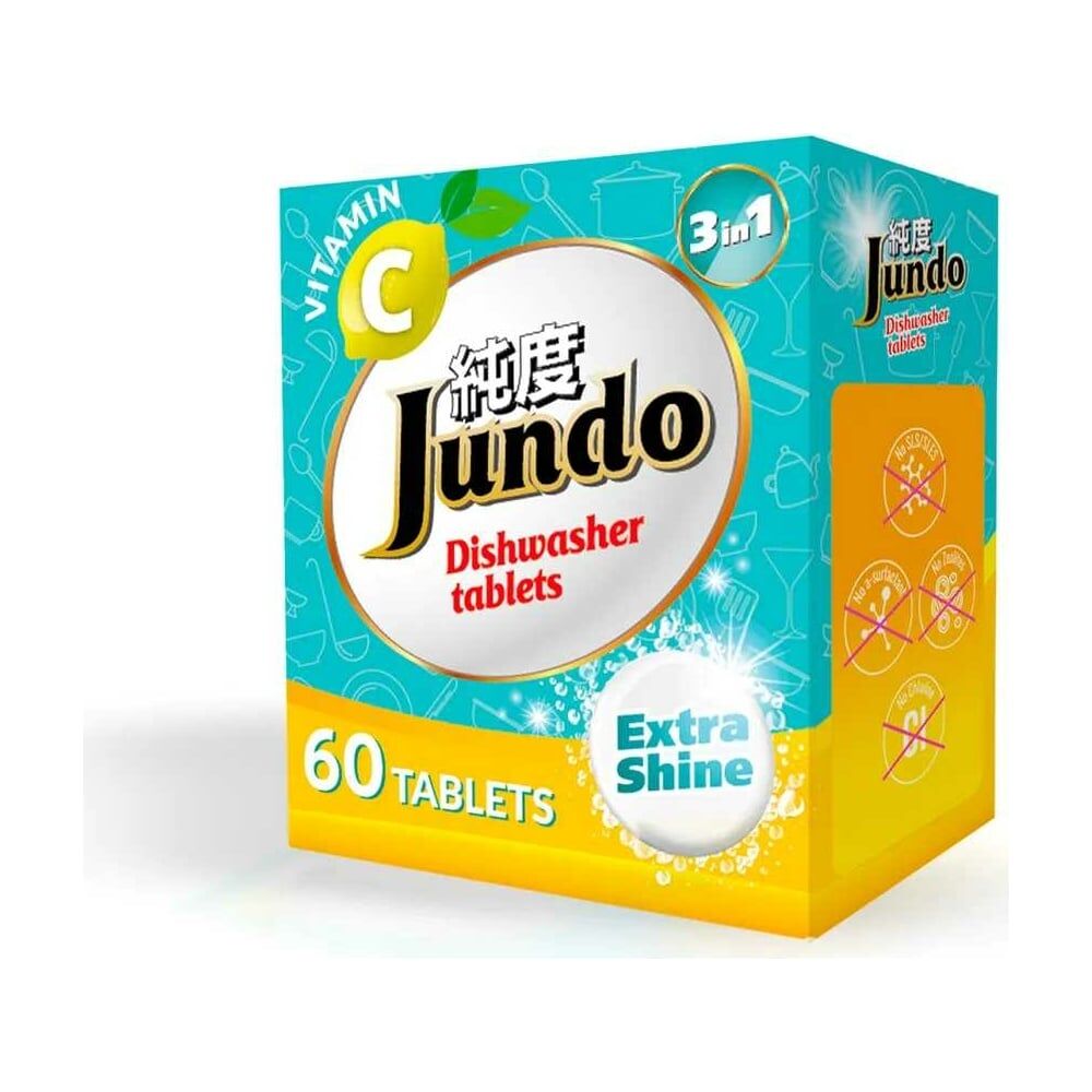 Таблетки для посудомоечных машин Jundo Vitamin C