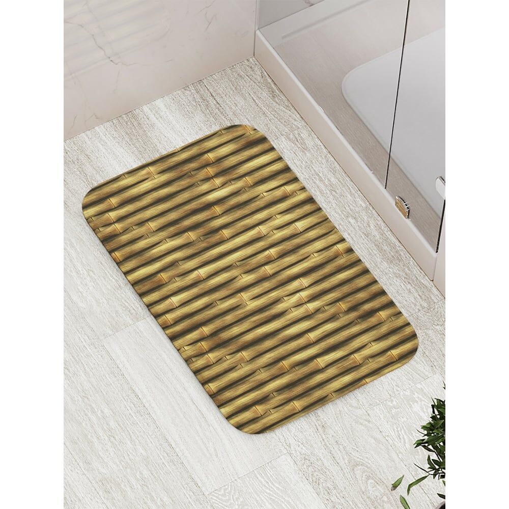 Противоскользящий коврик для ванной, сауны, бассейна JOYARTY Бамбуковая преграда