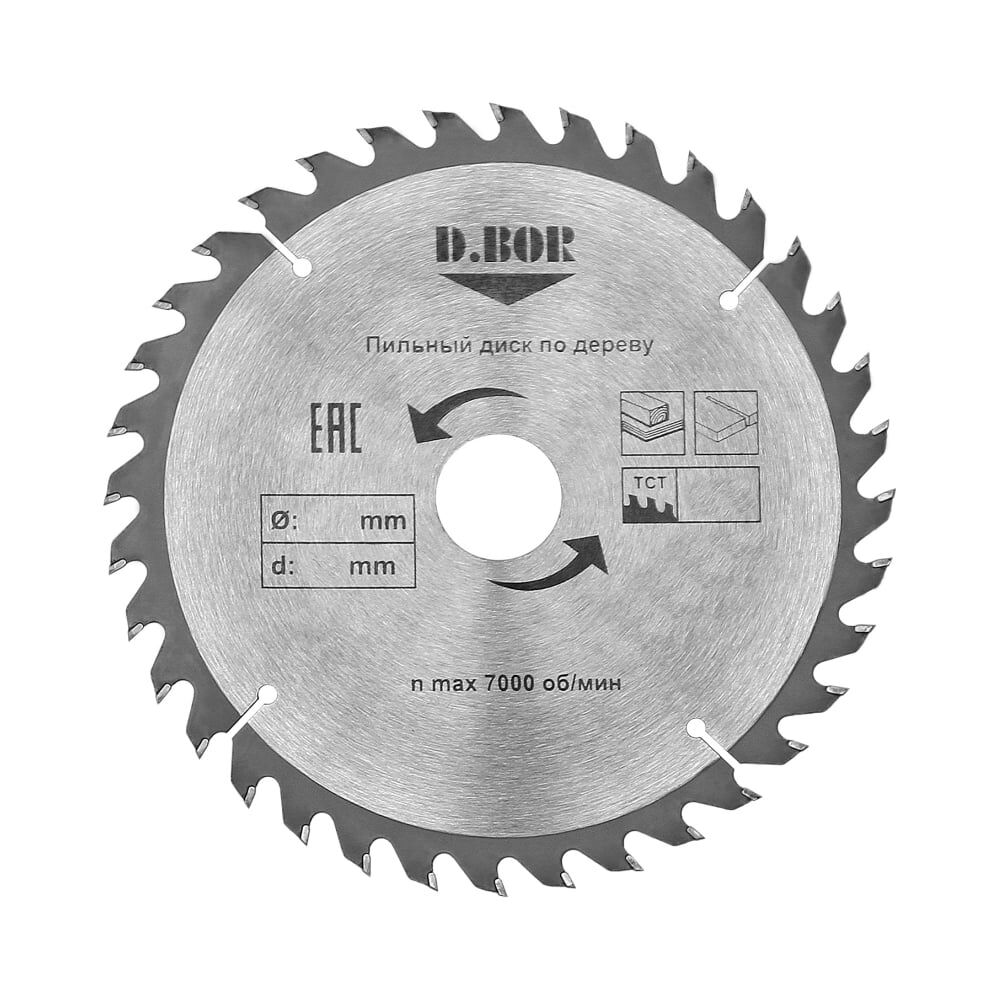 Пильный диск по дереву D.BOR D-9K-801651205D
