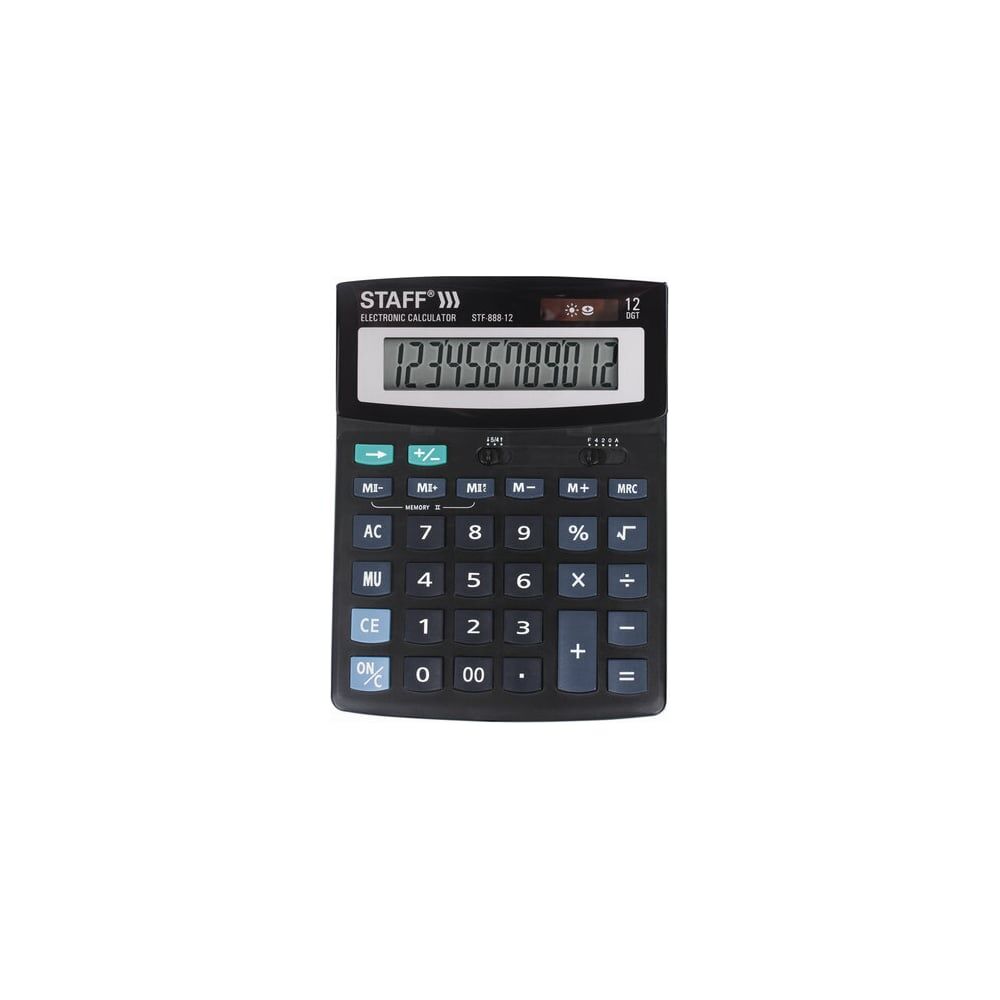 Настольный калькулятор Staff STF-888-12