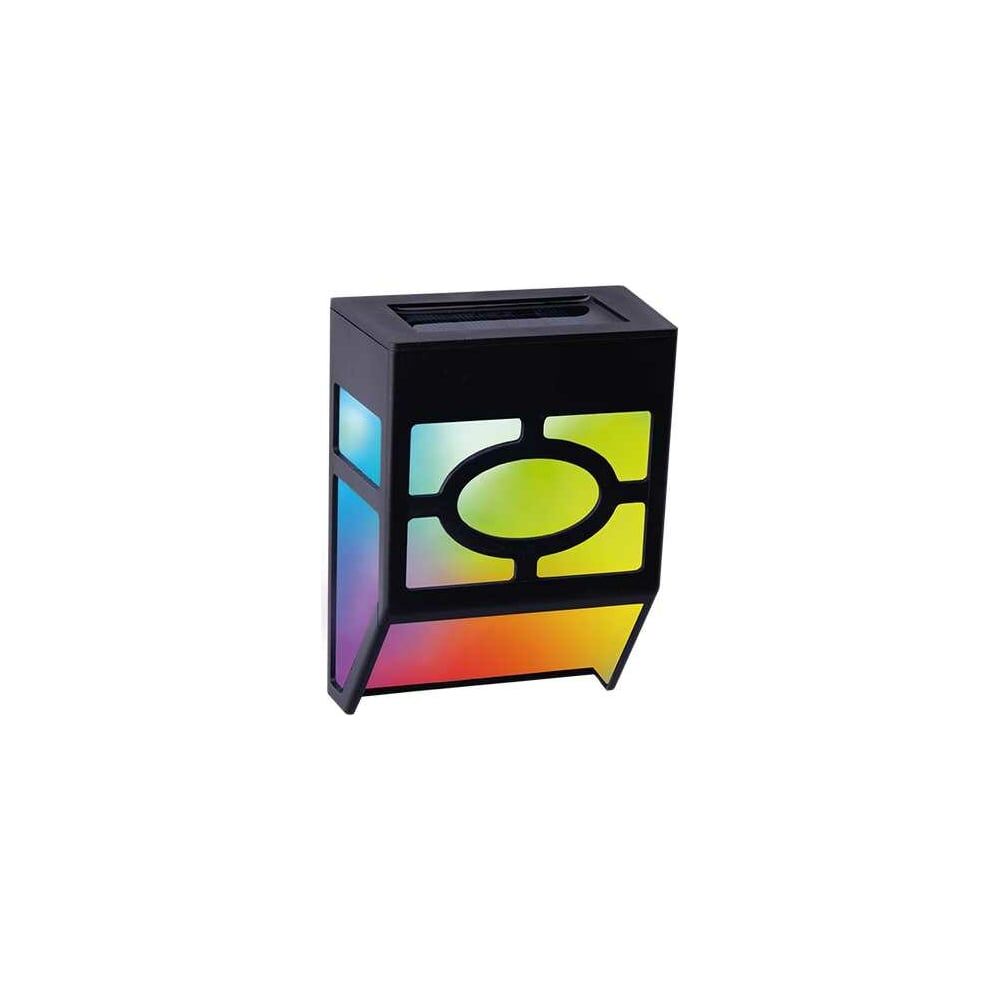 Настенный солнечный светильник ФАZА SLR-W06-RGB