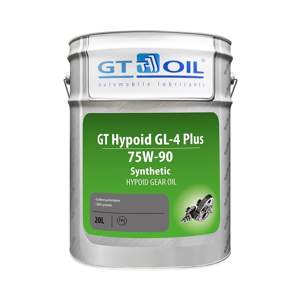 Масло GT OIL Hypoid GL-4 Plus SAE 75W-90 API GL-4/GL-5